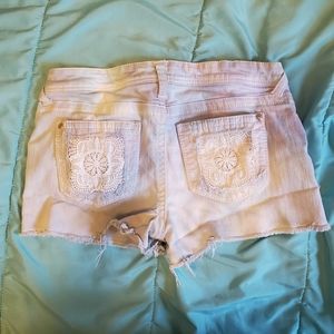 Wallflower - Jean shorts tie dye